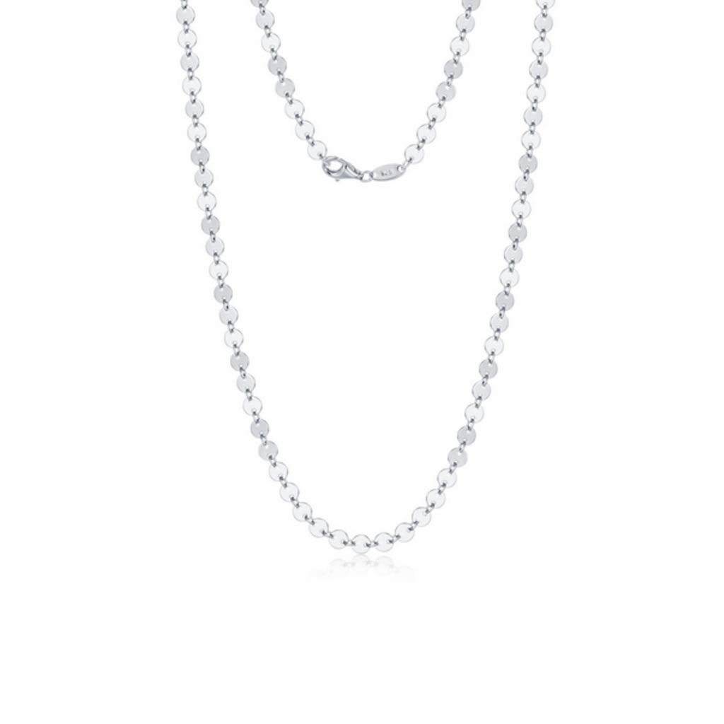 Lafonn Lafonn Sterling Silver Lola Disc Chain (18")