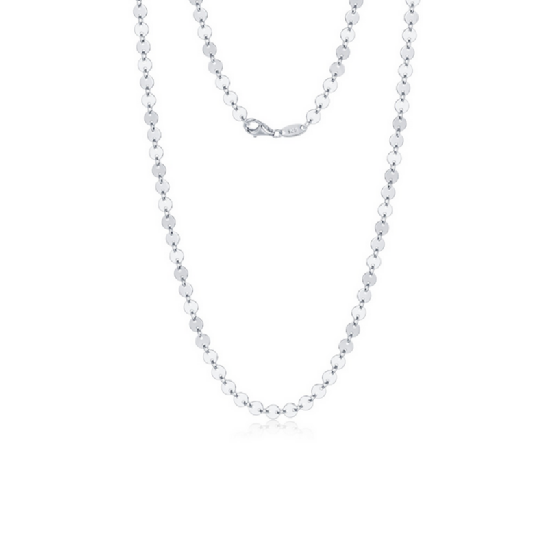 Lafonn Lafonn Sterling Silver Lola Disc Chain (18")