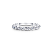 Lafonn Lafonn Sterling Silver Plated Divine Engagement Bands