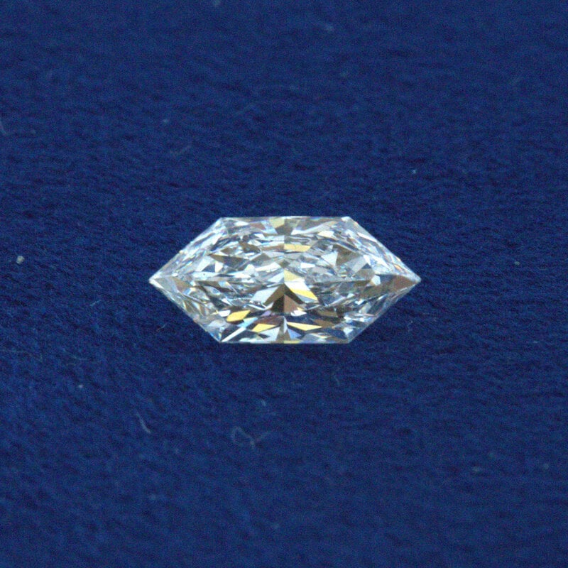 1.56ct D/VS1 IGI Hexagon Modified Brilliant Lab Grown Diamond Loose