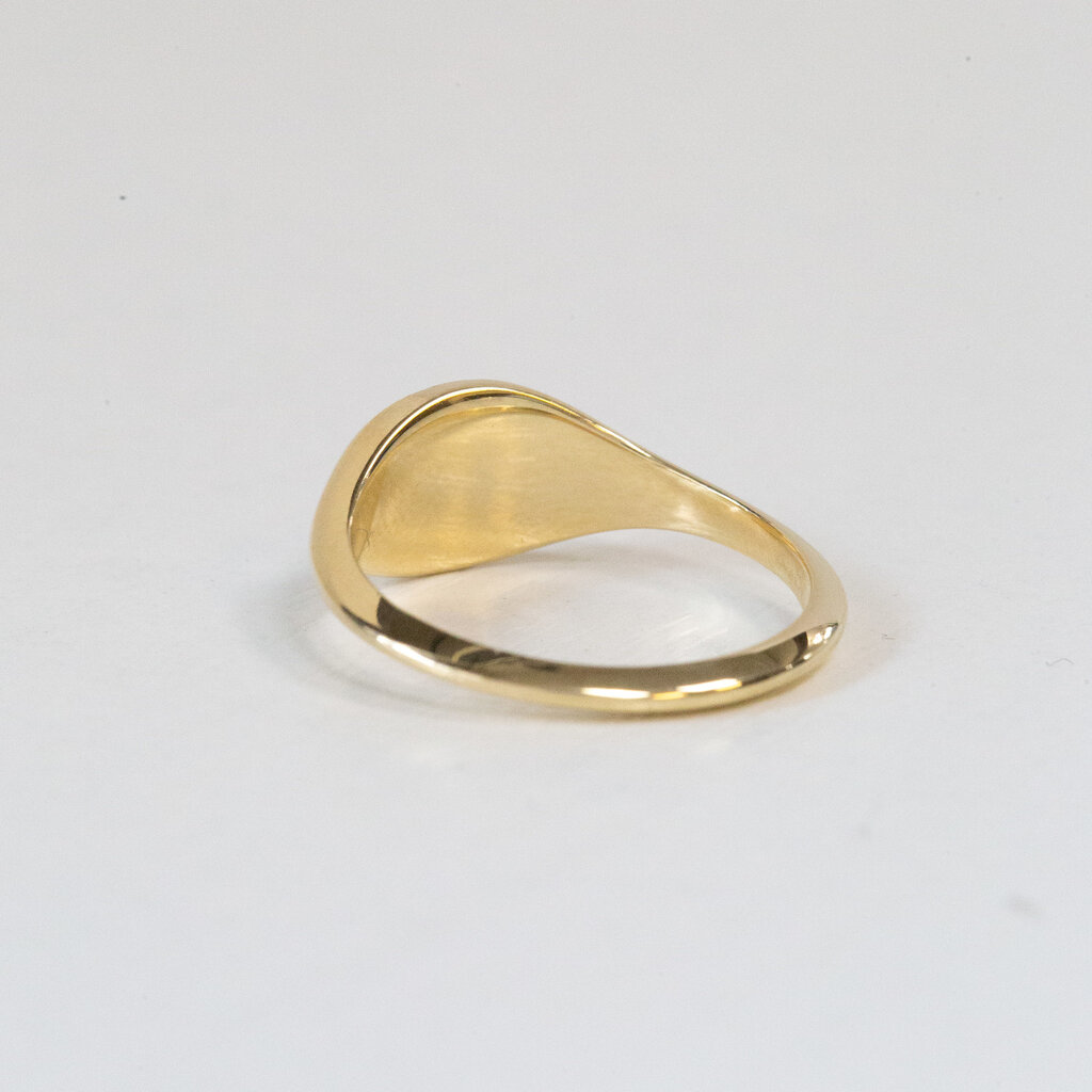 American Jewelry American Classic Oval Signet Ring | Ladies