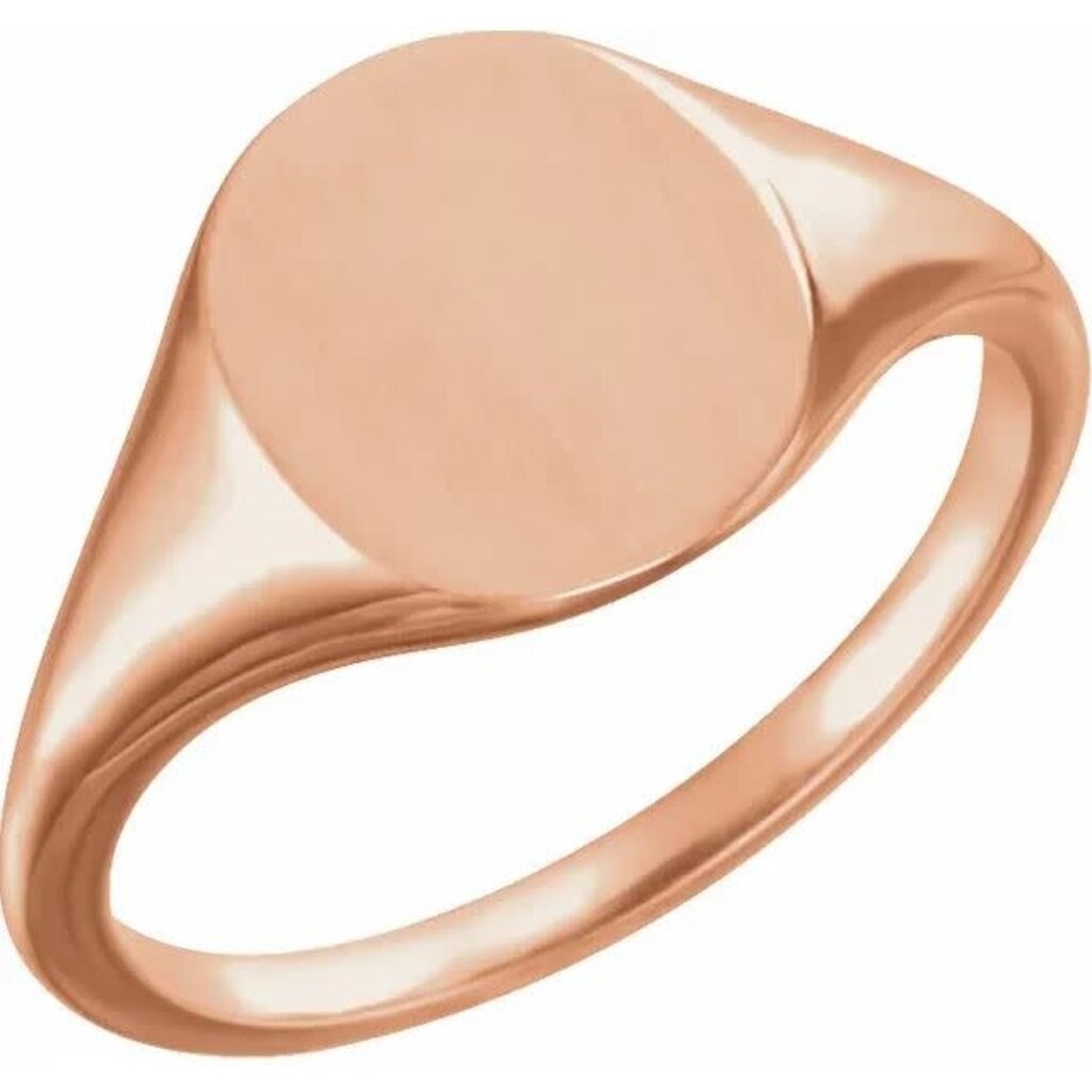 American Jewelry American Classic Oval Signet Ring | Ladies