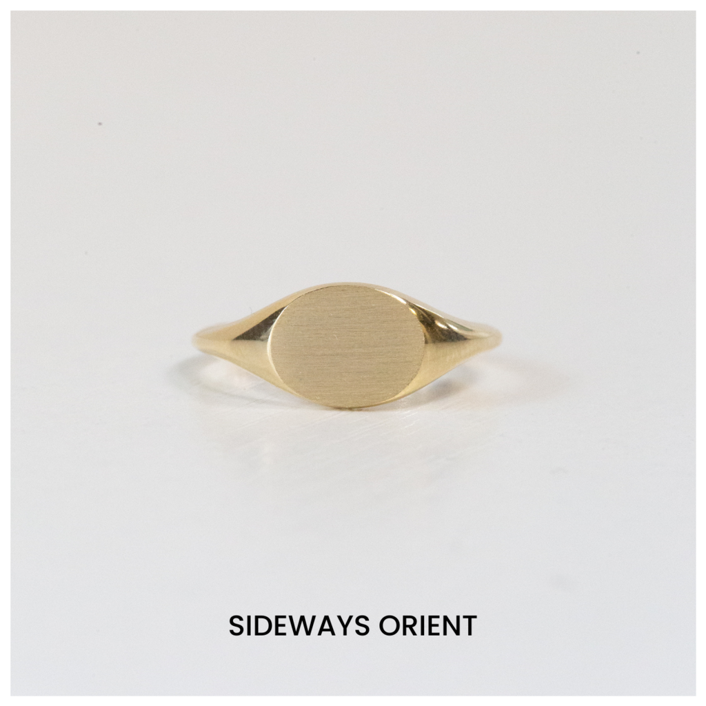 American Jewelry American Classic Oval Signet Ring | Ladies