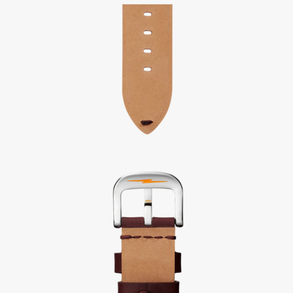 Shinola Shinola 20mm Cattail Leather Watch Strap