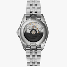 Shinola Shinola Circadian Monster Automatic 36mm Watch, Silver with MOP Dial