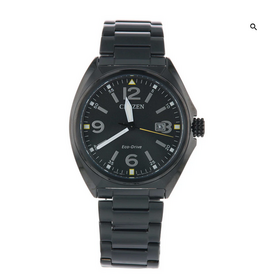 Citizen Citizen Eco-Drive Bllack Tone Watch w/ Black Dial
