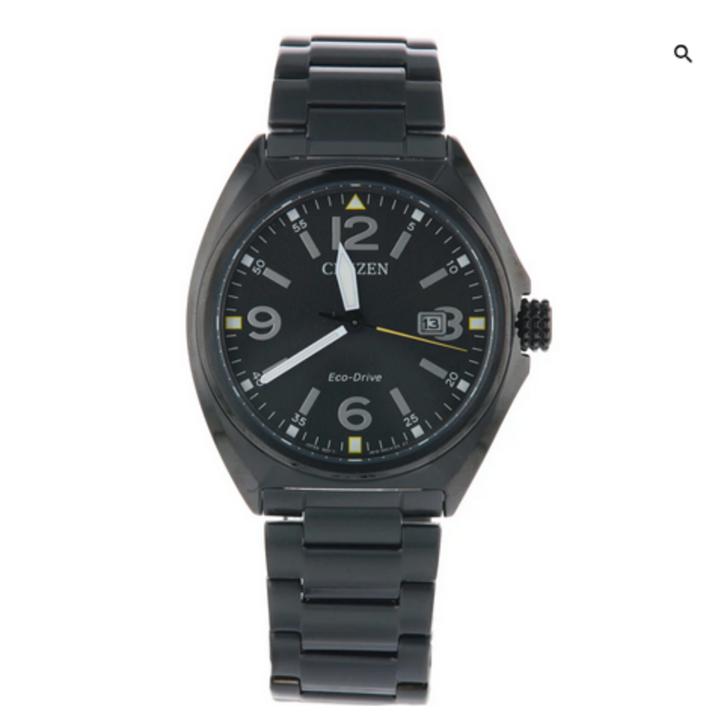 Citizen Citizen Eco-Drive Bllack Tone Watch w/ Black Dial