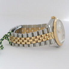 Rolex 36mm Pre-Owned Rolex Two-Tone Oyster Perpetual Datejust Watch w/ Diamond Markers (2010)