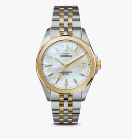 Shinola Shinola Circadian Monster Automatic Watch 36mm Two-Tone with MOP Dial