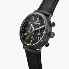 Shinola Shinola 40mm Black Canfield Sport Chronograph Watch
