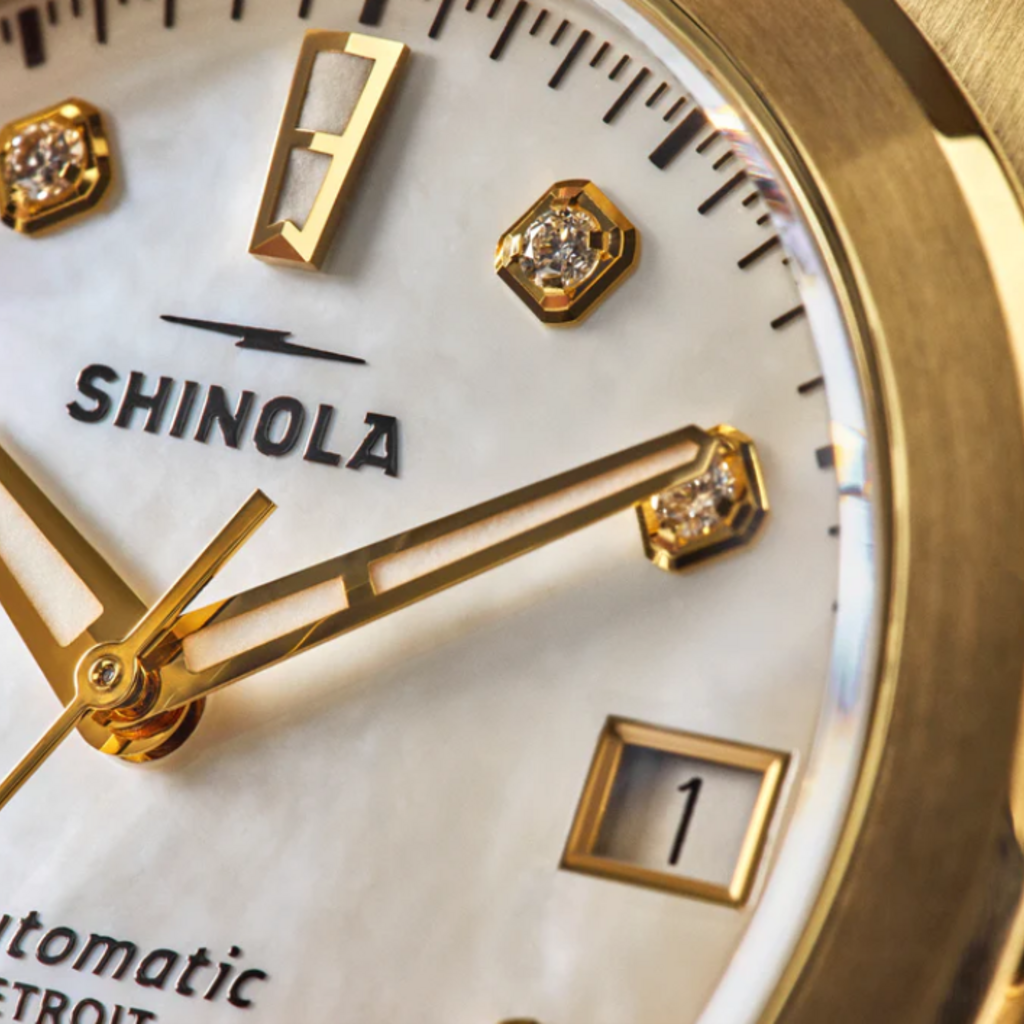 Shinola Shinola 36mm Diamond and MOP Dial Circadian Monster Automatic Watch