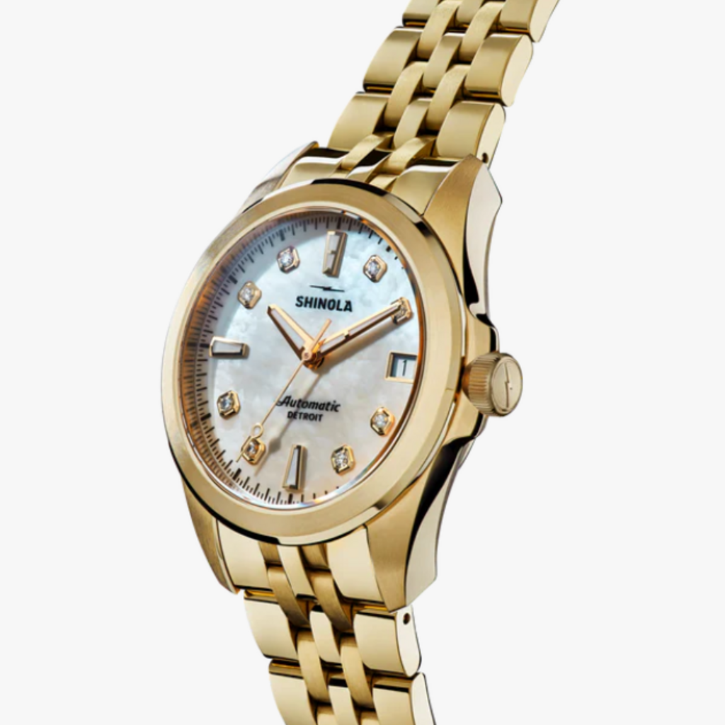 Shinola Shinola 36mm Diamond and MOP Dial Circadian Monster Automatic Watch
