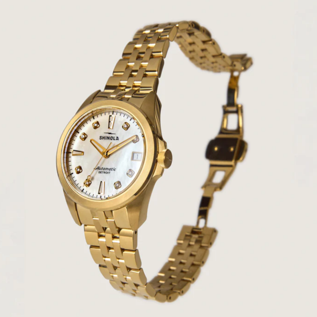 Shinola Shinola 36mm Diamond and MOP Dial Circadian Monster Automatic Watch