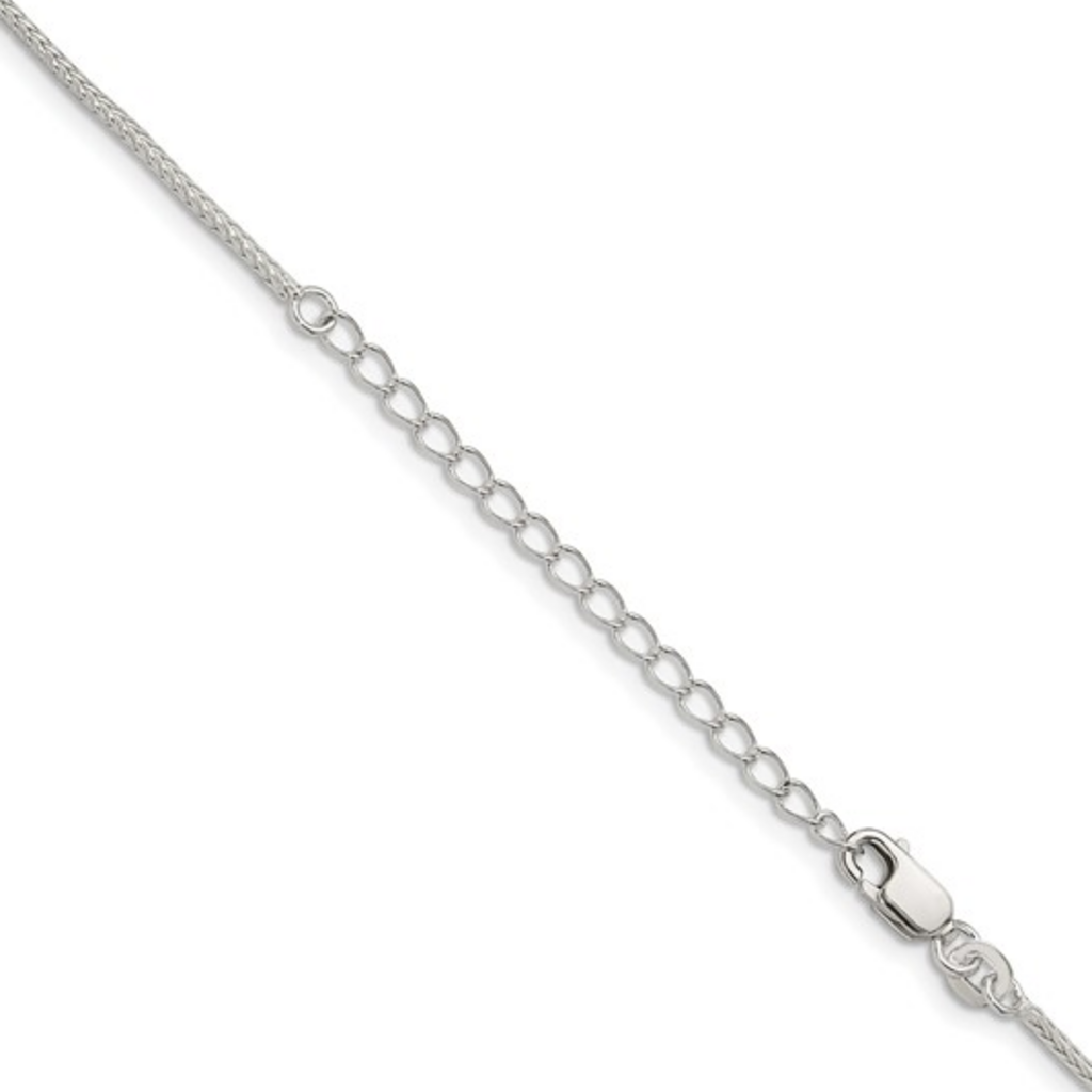 Sterling Silver 1.45mm Diamond-Cut Round Franco Chain (18'-20")