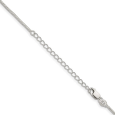 Sterling Silver 1.45mm Diamond-Cut Round Franco Chain (18'-20")