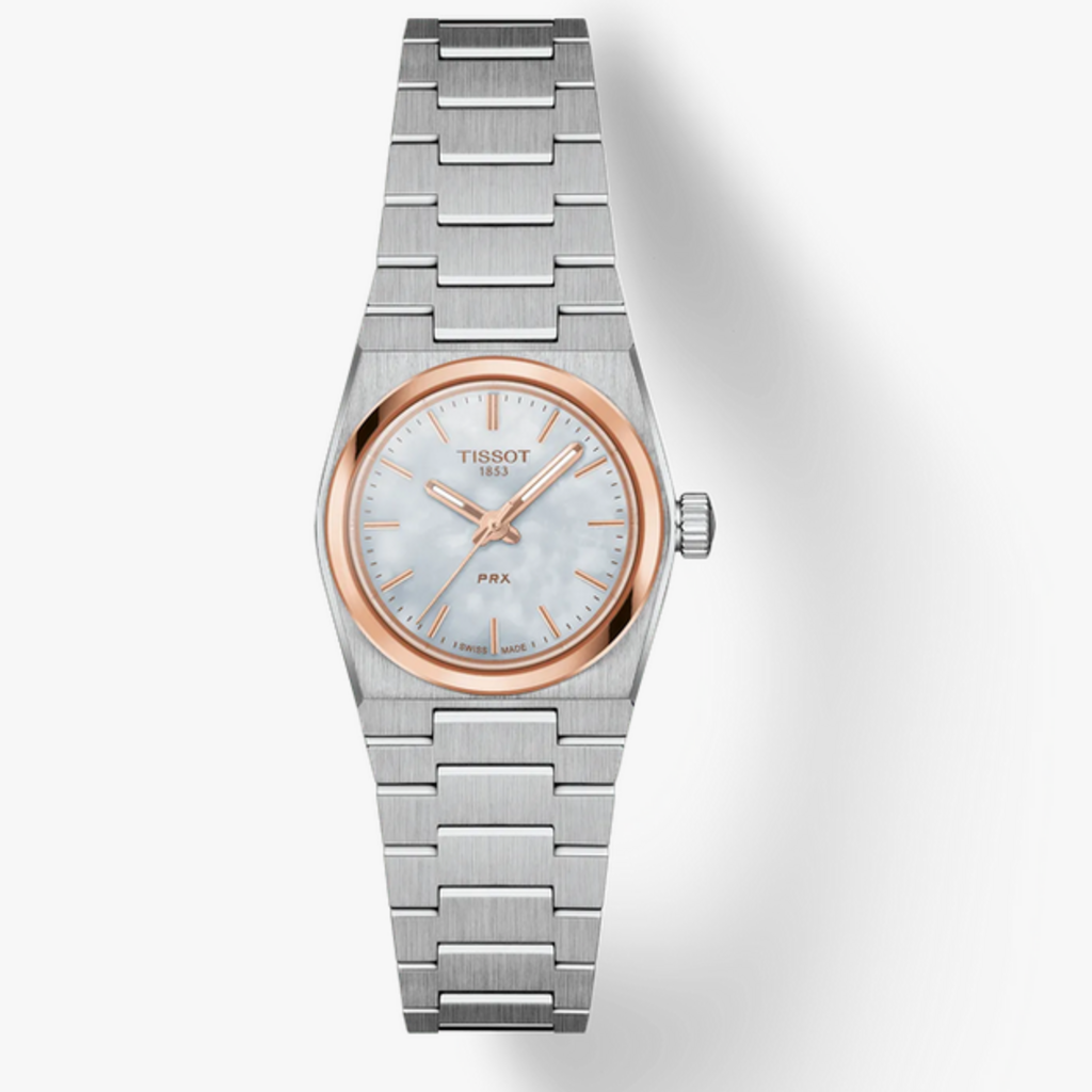 Tissot Tissot Ladies PRX 25mm Two Tone Watch