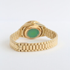 Rolex Pre-Owned 18k Rolex President Ladies Watch w/ Diamond Bezel & Markers