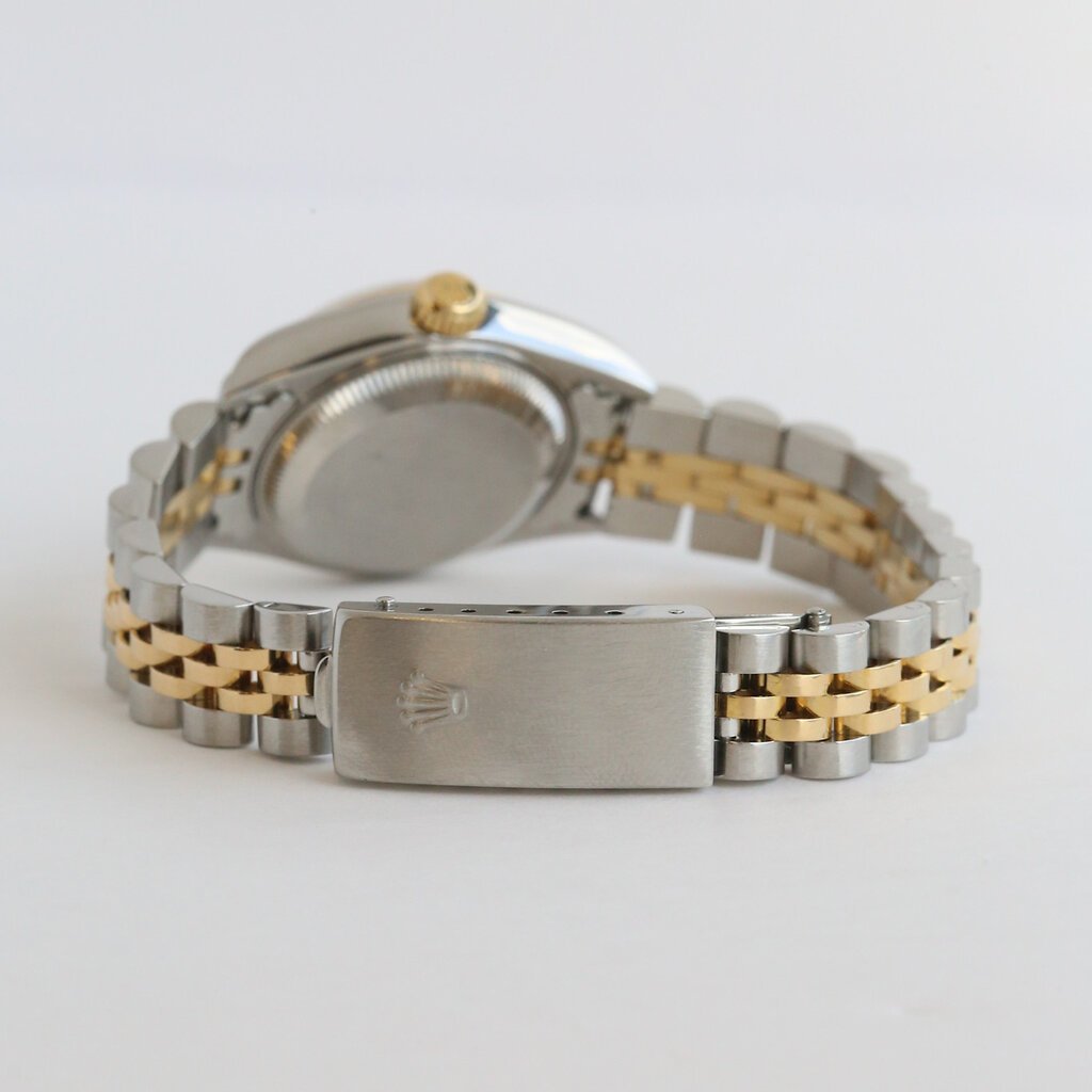 Rolex Pre-Owned Rolex Two Tone Datejust w/ Jubilee Band & Gold Dial