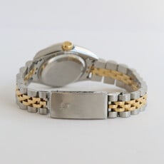 Rolex Pre-Owned Rolex Two Tone Datejust w/ Jubilee Band & Gold Dial