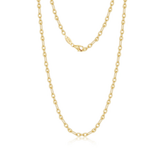 Lafonn Lafonn Sterling Silver Gold Plated Charlotte Link Chain (20")