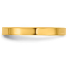 14k Yellow Gold-Filled 2.25mm Flat Band
