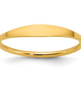 14k Yellow Gold-Filled Mini Signet Ring