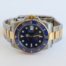 Rolex Pre-Owned Rolex Two Tone Submariner Perpetual Date Watch