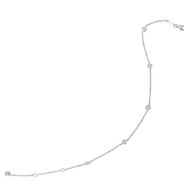 Lafonn Lafonn Anklet 0.80ctw Bezel Station (10")