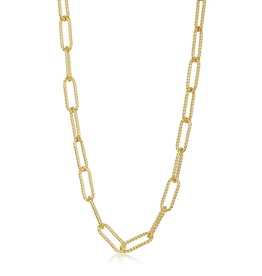 Lafonn Lafonn Charlie Cable Paperclip Chain Necklace 20"