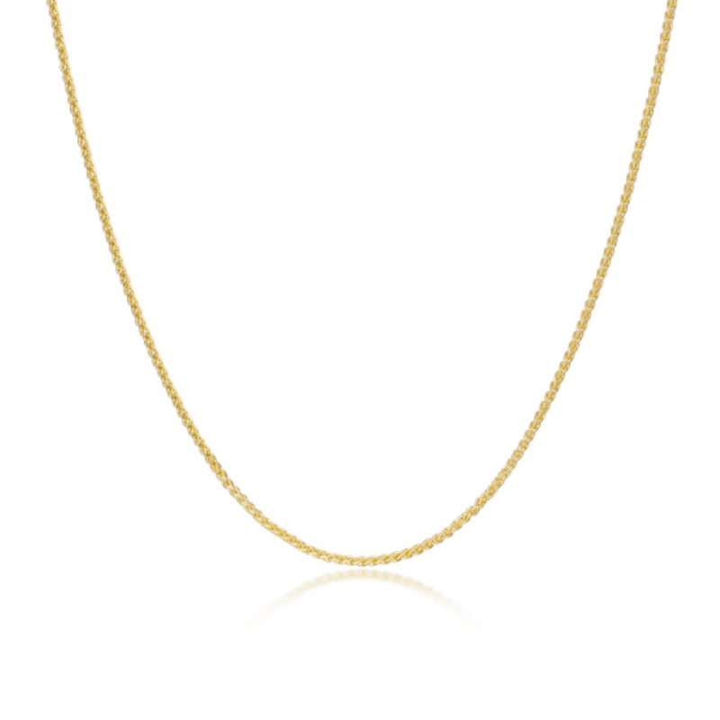 Lafonn Lafonn Silver Gold-Plated 1mm Cypress Link Chain (16-18")
