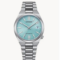 Citizen Citizen Eco-Drive TSUYOSA 37mm Watch w/ Light Blue Dial