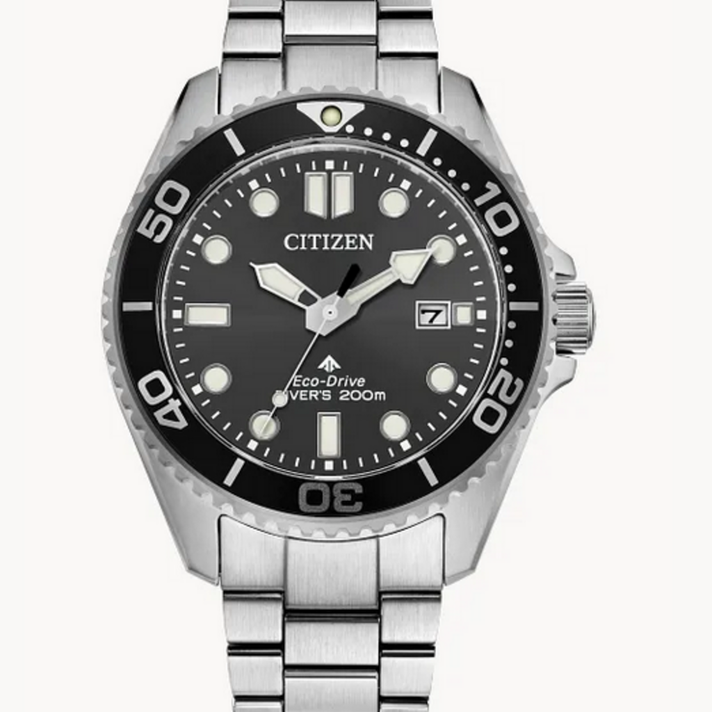 Citizen Citizen Eco-Drive Promaster Dive Watch w/ Black Dial