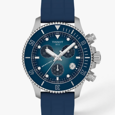 Tissot Tissot Seastar 1000 38mm Watch w/ Blue Silicone Strap