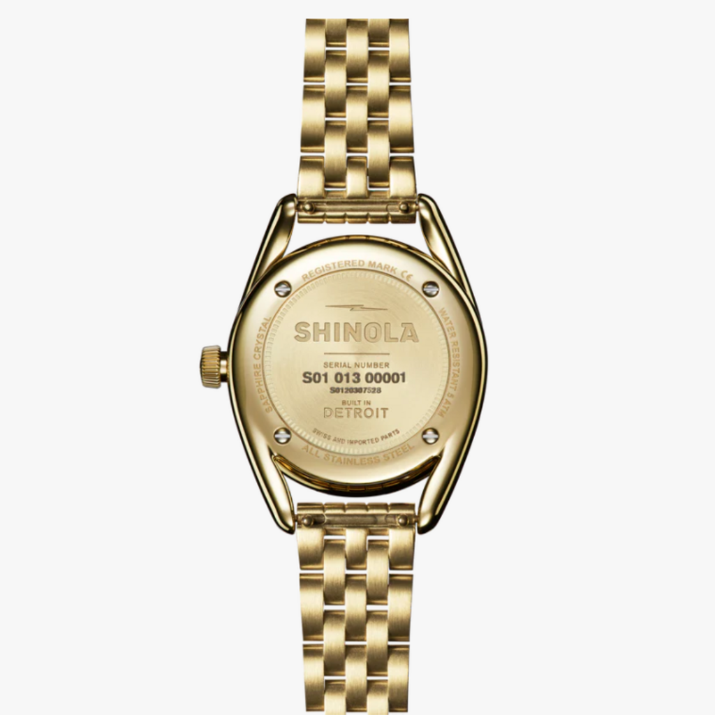 Shinola Shinola 30mm Malachite Derby Watch