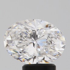 American Jewelry 3ct E/VS1 IGI Lab Grown Oval Loose Diamond
