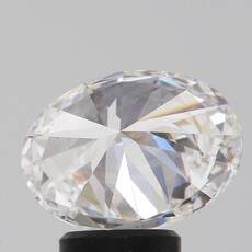 American Jewelry 3ct E/VS1 IGI Lab Grown Oval Loose Diamond