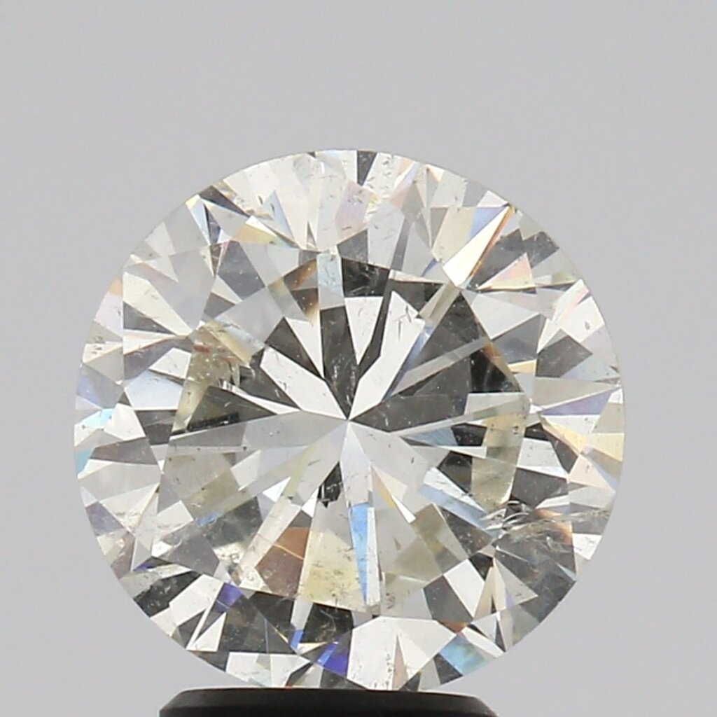 American Jewelry 3.81ct J/SI1 GIA Round Brilliant Loose Diamond