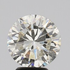 American Jewelry 3.81ct J/SI1 GIA Round Brilliant Loose Diamond