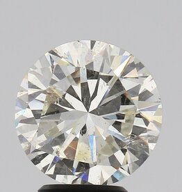 American Jewelry 3.81ct J/SI1 GIA Round Brilliant Loose Diamond