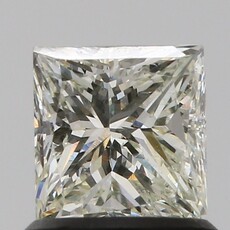American Jewelry .97ct I/SI1 GIA Princess Cut Loose Diamond