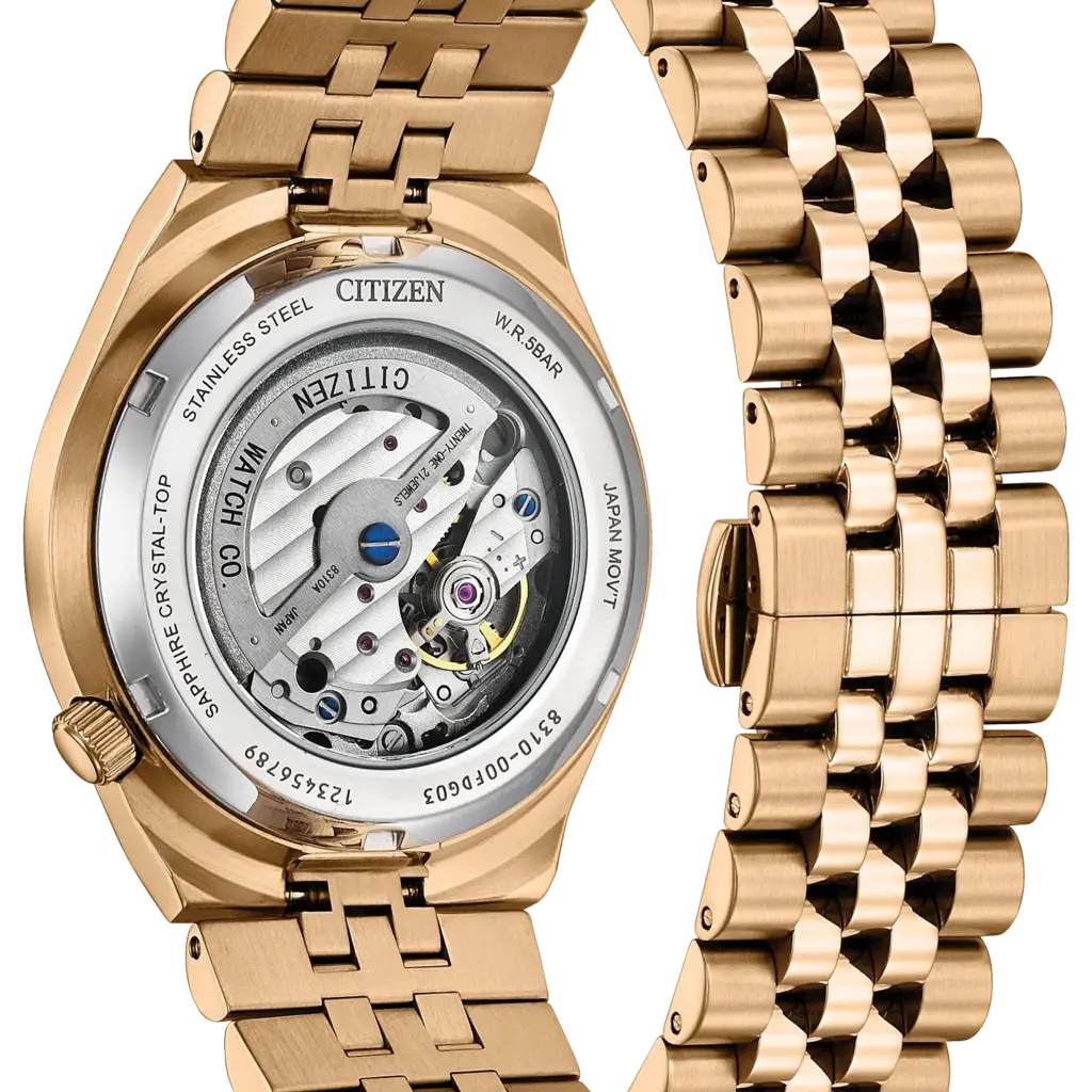 Citizen Citizen Tsuyosa 60 Rose Gold Tone with Blue Dial