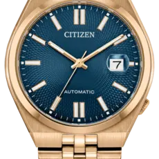 Citizen Citizen Tsuyosa 60 Rose Gold Tone with Blue Dial