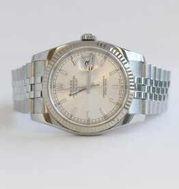 Rolex Pre-Owned Rolex Oyster Perpetual Datejust w/ White Dial