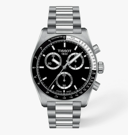Tissot Tissot PR516 40mm Gents Watch w/ Black Chronograph Dial