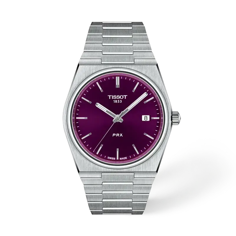 Tissot Tissot PRX 40mm  w/ Purple Dial