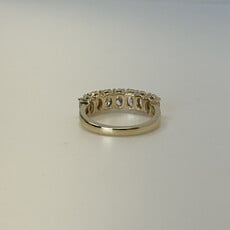 American Jewelry 14k Yellow Gold 1.99ctw FG/VS Oval Lab Grown Diamond Wedding Band (Size 7.5)