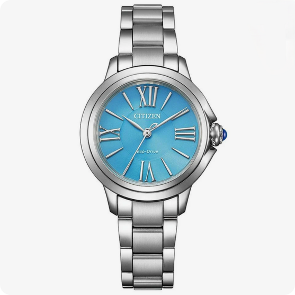 Citizen Citizen Eco-Drive L ROUND Collection Ladies Watch w/ Blue Dial