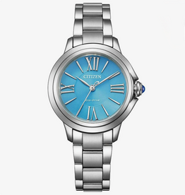 Citizen Citizen Eco-Drive L ROUND Collection Ladies Watch w/ Blue Dial