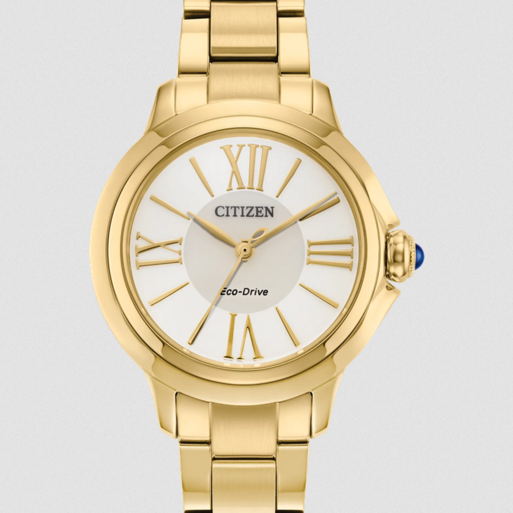 Citizen Citizen L Ceci Gold Tone Ladies Watch w/ White Dial