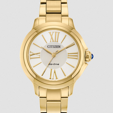 Citizen Citizen L Ceci Gold Tone Ladies Watch w/ White Dial